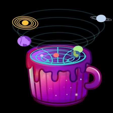 Milky Way — Holiday Drinks Telegram gift model