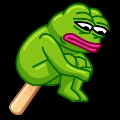 Cryo Pepe — Ice Cream Telegram gift model