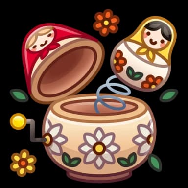 Matryoshka — Jack-in-the-Box Telegram gift model