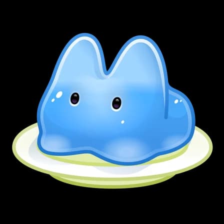 Juicy Blue — Jelly Bunnies Telegram gift model