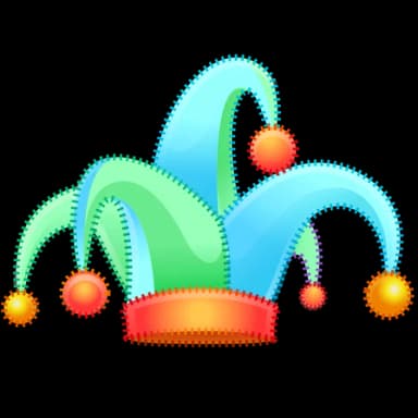 Dashed Prank — Jester Hats Telegram gift model