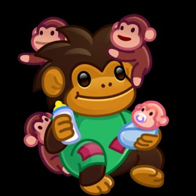 Busy Mom — Jolly Chimps Telegram gift model