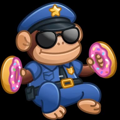 Policeman — Jolly Chimps Telegram gift model