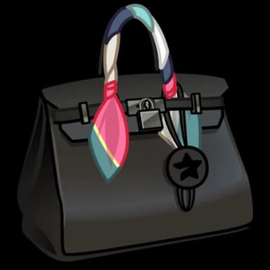 Black Ascot — Loot Bags Telegram gift model
