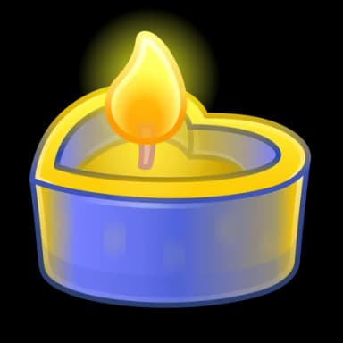 Serenity — Love Candles Telegram gift model