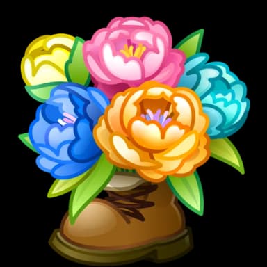 Missing Shoe — Lush Bouquets Telegram gift model