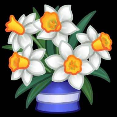 Narcissus — Lush Bouquets Telegram gift model