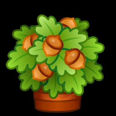 Oak Crown — Lush Bouquets Telegram gift model