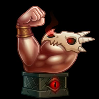 Dragonborn — Mighty Arms Telegram gift model