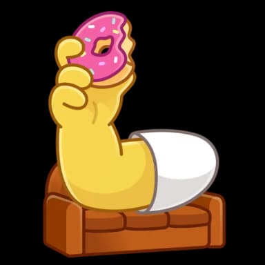 Homer — Mighty Arms Telegram gift model