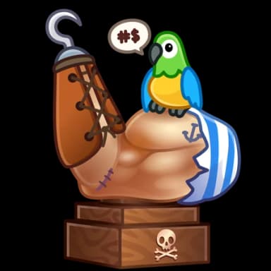Iron Hook — Mighty Arms Telegram gift model