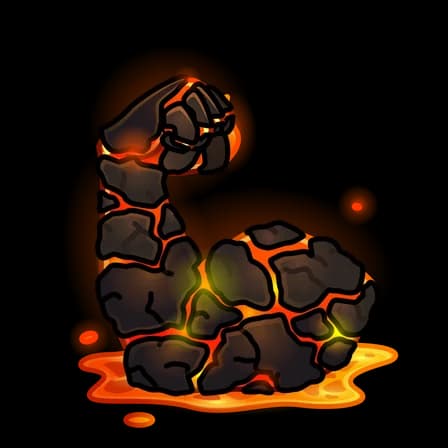 Magma Man — Mighty Arms Telegram gift model