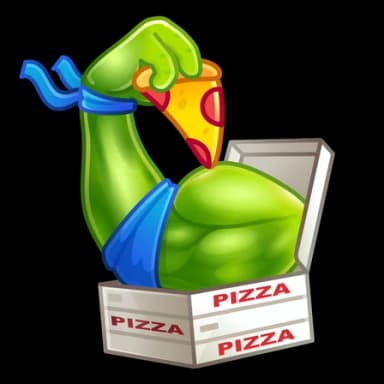 Pizza Pump — Mighty Arms Telegram gift model