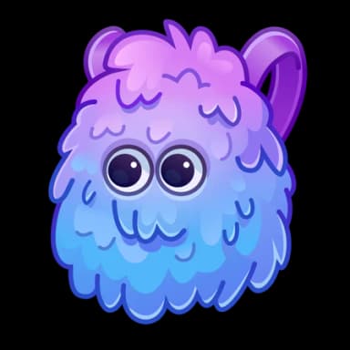 Fluffy Monster — Mood Pack Telegram gift model
