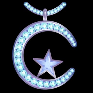 Azurite — Moon Pendants Telegram gift model
