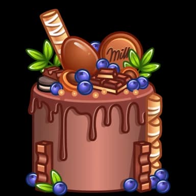 Chocolate — Mousse Cakes Telegram gift model