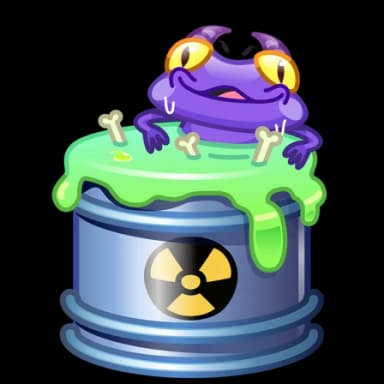 Toxic Frog — Mousse Cakes Telegram gift model