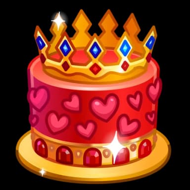 Velvet Crown — Mousse Cakes Telegram gift model