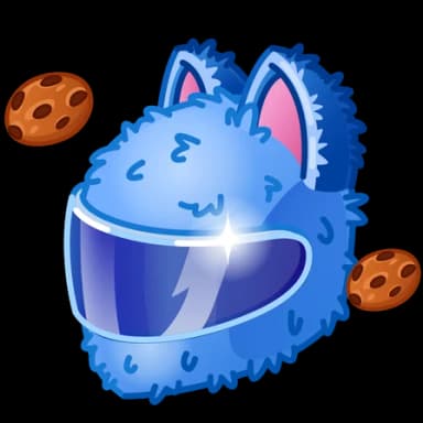 Cookie Monster — Neko Helmets Telegram gift model