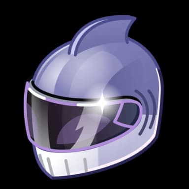 Grey Shark — Neko Helmets Telegram gift model