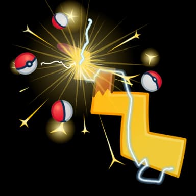 Pika Pika — Party Sparklers Telegram gift model