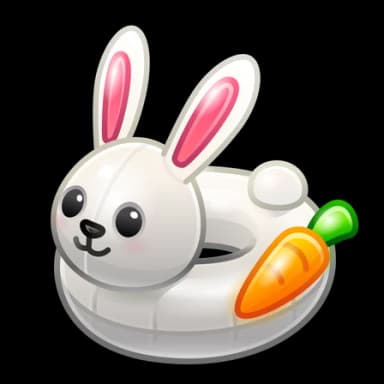 Air Bunny — Pool Floats Telegram gift model