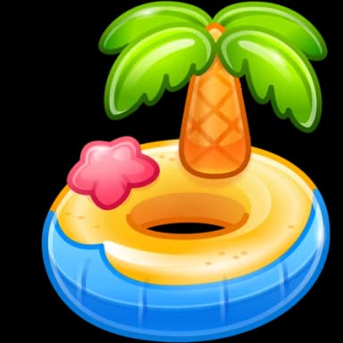 Palm Beach — Pool Floats Telegram gift model