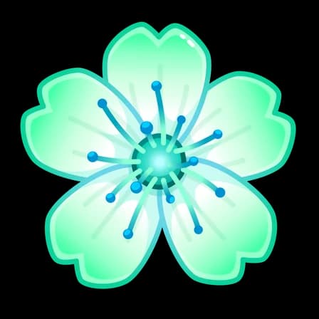 Ghostia — Sakura Flowers Telegram gift model