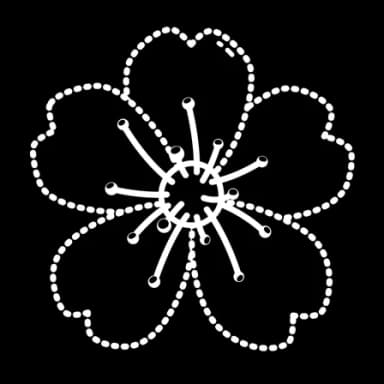 Hollyhock — Sakura Flowers Telegram gift model