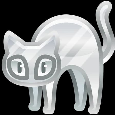 Silver Napper — Scared Cats Telegram gift model