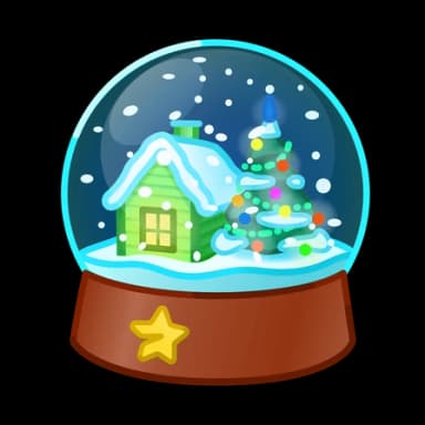 Choco Waffle — Snow Globes Telegram gift model