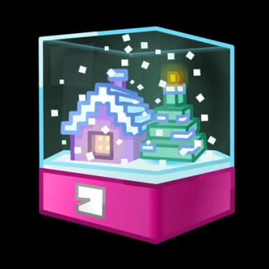 Crimson Cabin — Snow Globes Telegram gift model