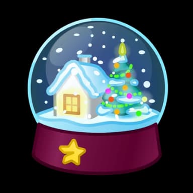 Garnet Dawn — Snow Globes Telegram gift model