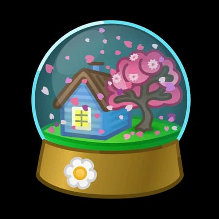 Spring — Snow Globes Telegram gift model
