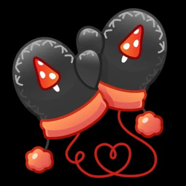 Amanita — Snow Mittenses Telegram gift model