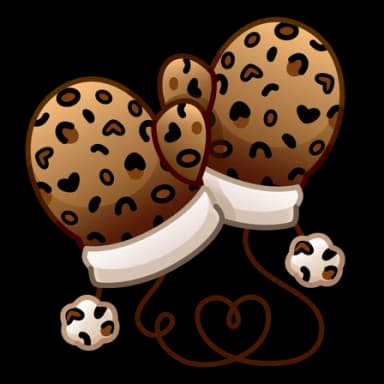 Cheetah — Snow Mittenses Telegram gift model