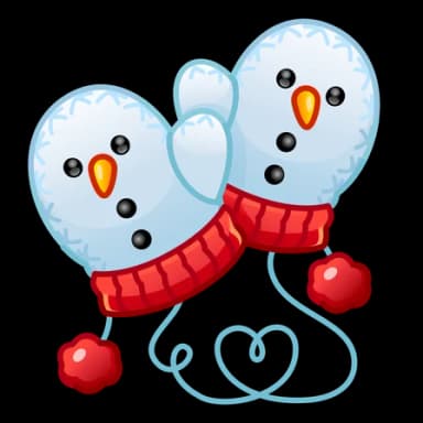 Frost Fingers — Snow Mittenses Telegram gift model