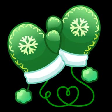 Greenland — Snow Mittenses Telegram gift model