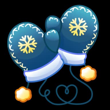 Lapland — Snow Mittenses Telegram gift model