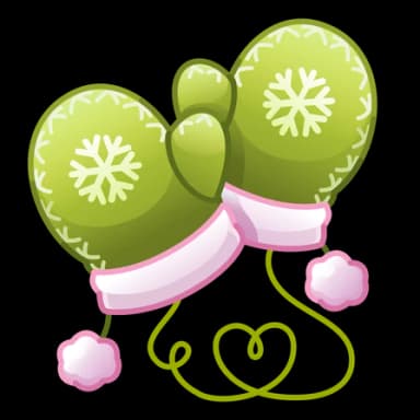 Pistachio — Snow Mittenses Telegram gift model