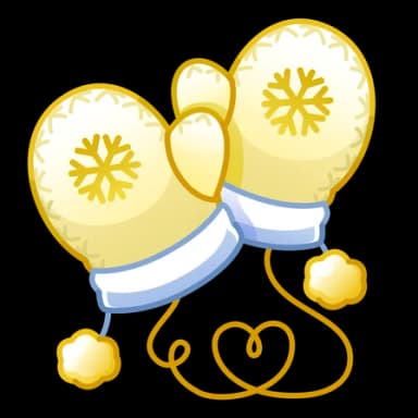 White Pear — Snow Mittenses Telegram gift model