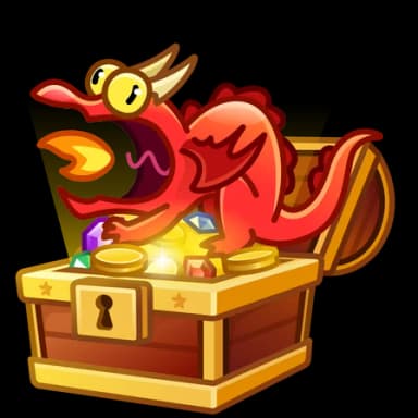 Dragon Hoard — Spring Baskets Telegram gift model