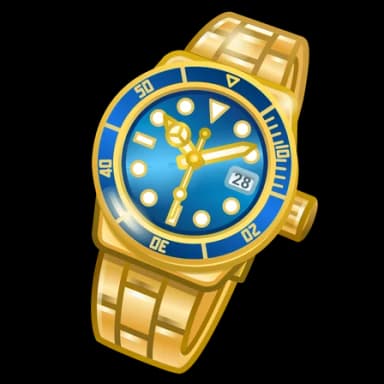 Blue Daytona — Swiss Watch Telegram gift model