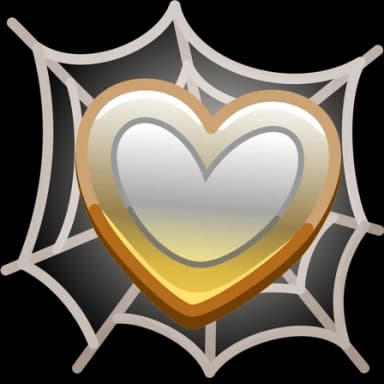 Silver — Trapped Hearts Telegram gift model