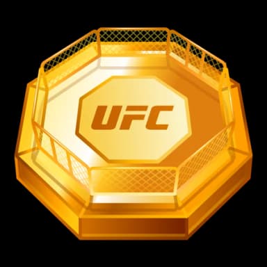 Gold UFC Octagon — UFC Strikes Telegram gift model