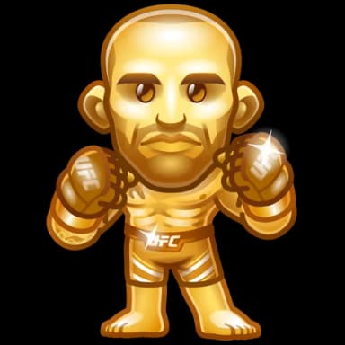 Gold Volkanovski — UFC Strikes Telegram gift model