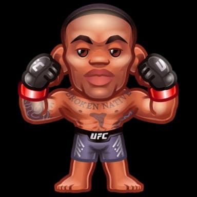 I. Adesanya — UFC Strikes Telegram gift model