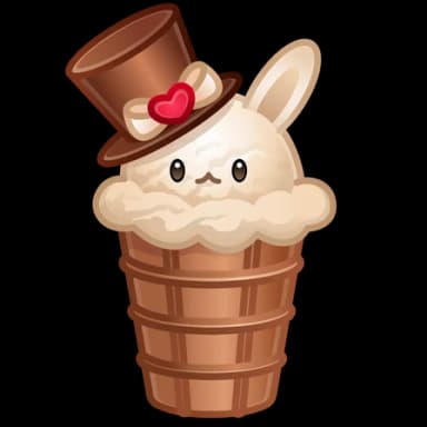 Vintage Bunny — Vice Cream Telegram gift model