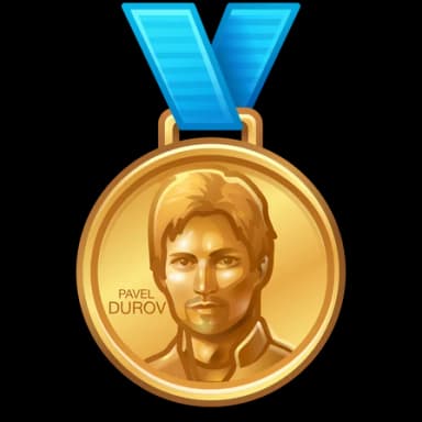 The Founder — Victory Medals Telegram gift model