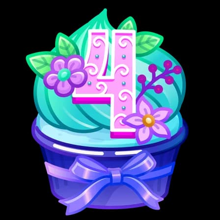 Fantastic Four — Whip Cupcakes Telegram gift model